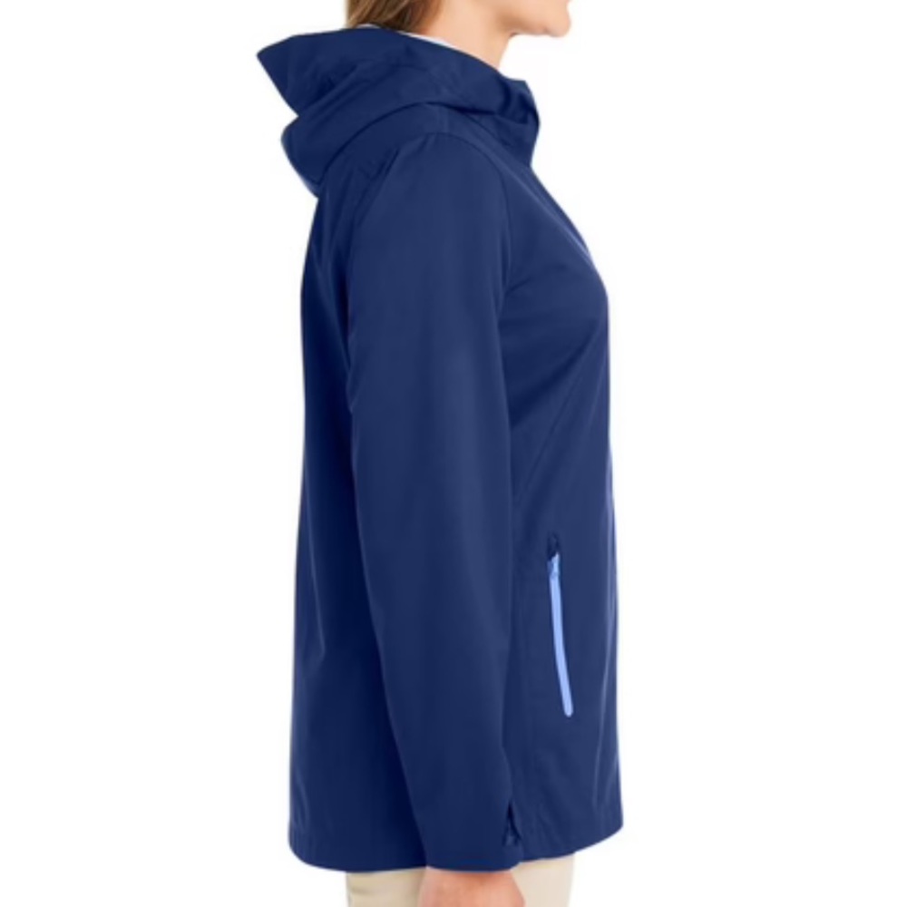 Vineyard Vines Women's Navy Blue Rain Shell Jacket - Picture 2 of 5